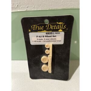 1/48 True Details 48087 F-4J Sabre Early Style Wheel Set 23A1